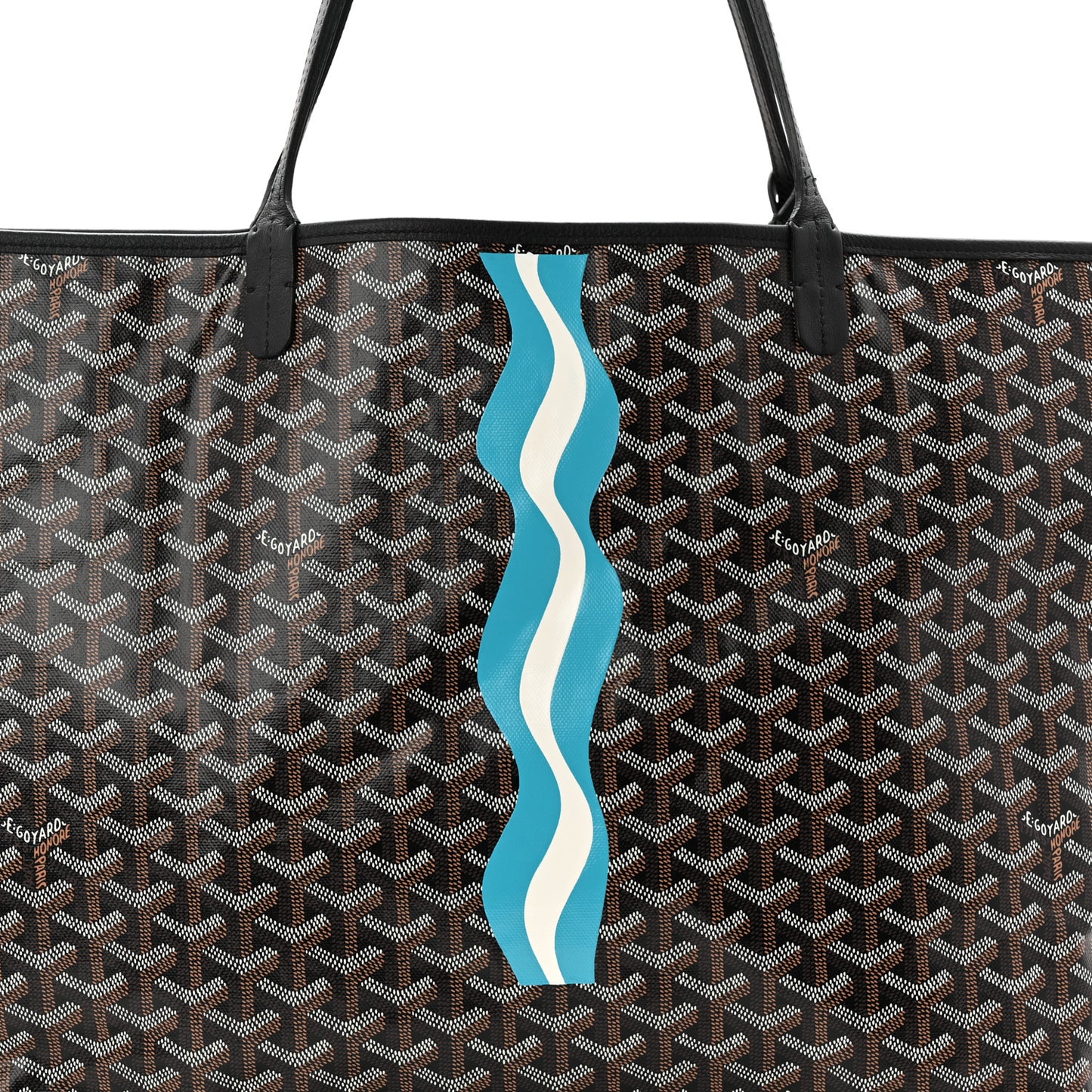 Goyardine Onde Millesime Reversible Anjou GM Black