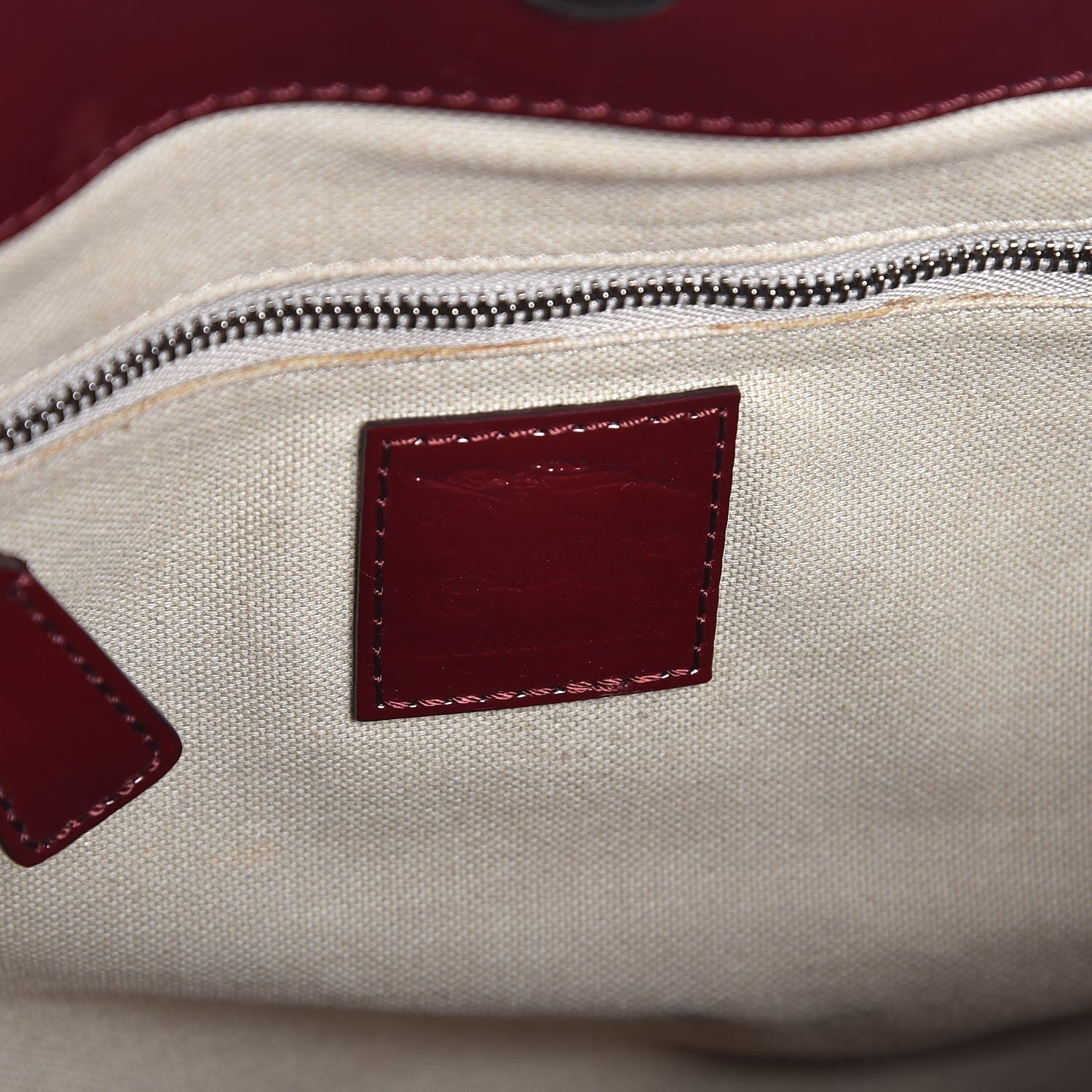 Burberry Nova Check Heart Small Gracie Tote Berry Red 6 of 8