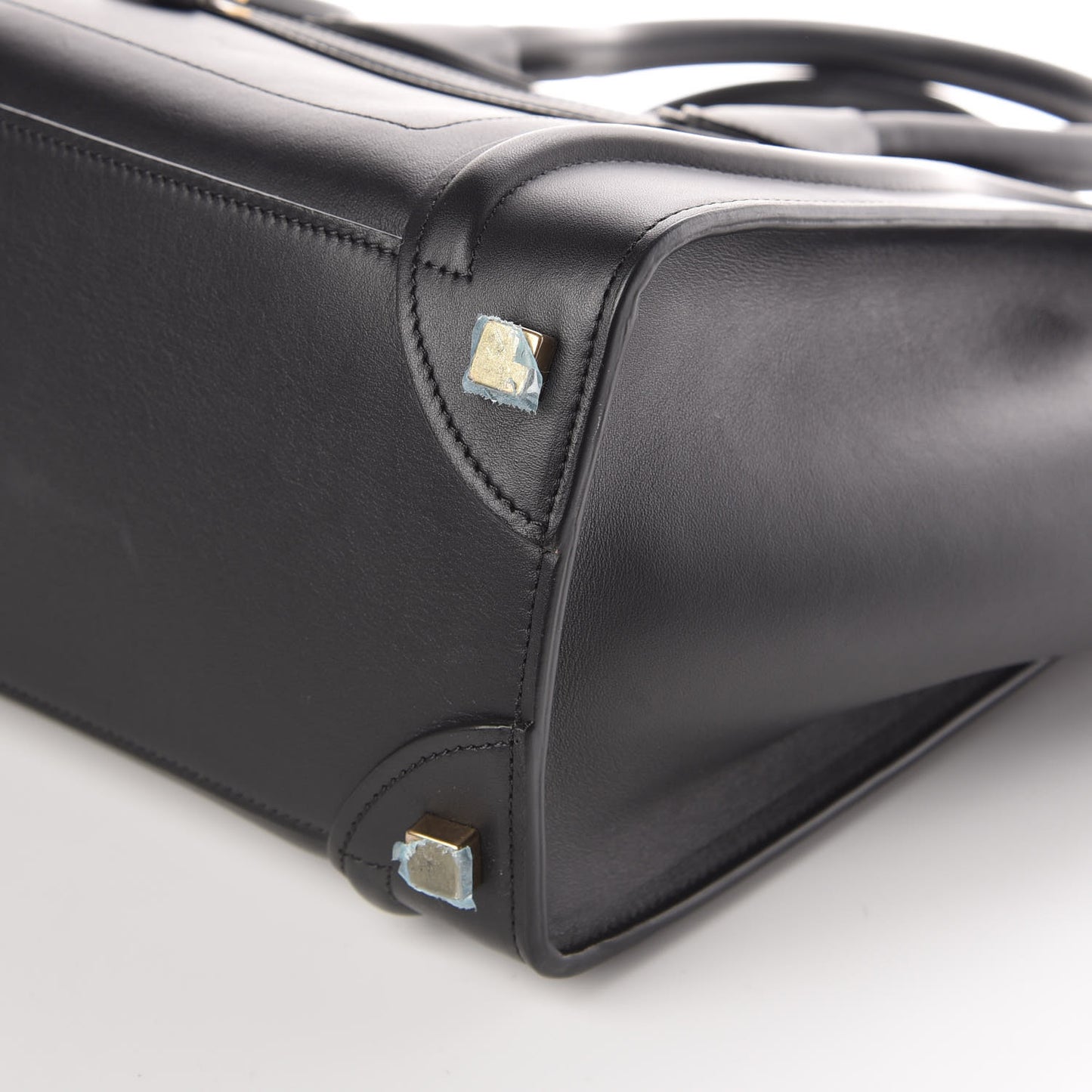 Smooth Calfskin Micro Luggage Black