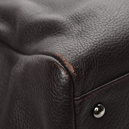 Chanel Deerskin Luxe Ligne Bowler Purple 9 of 13
