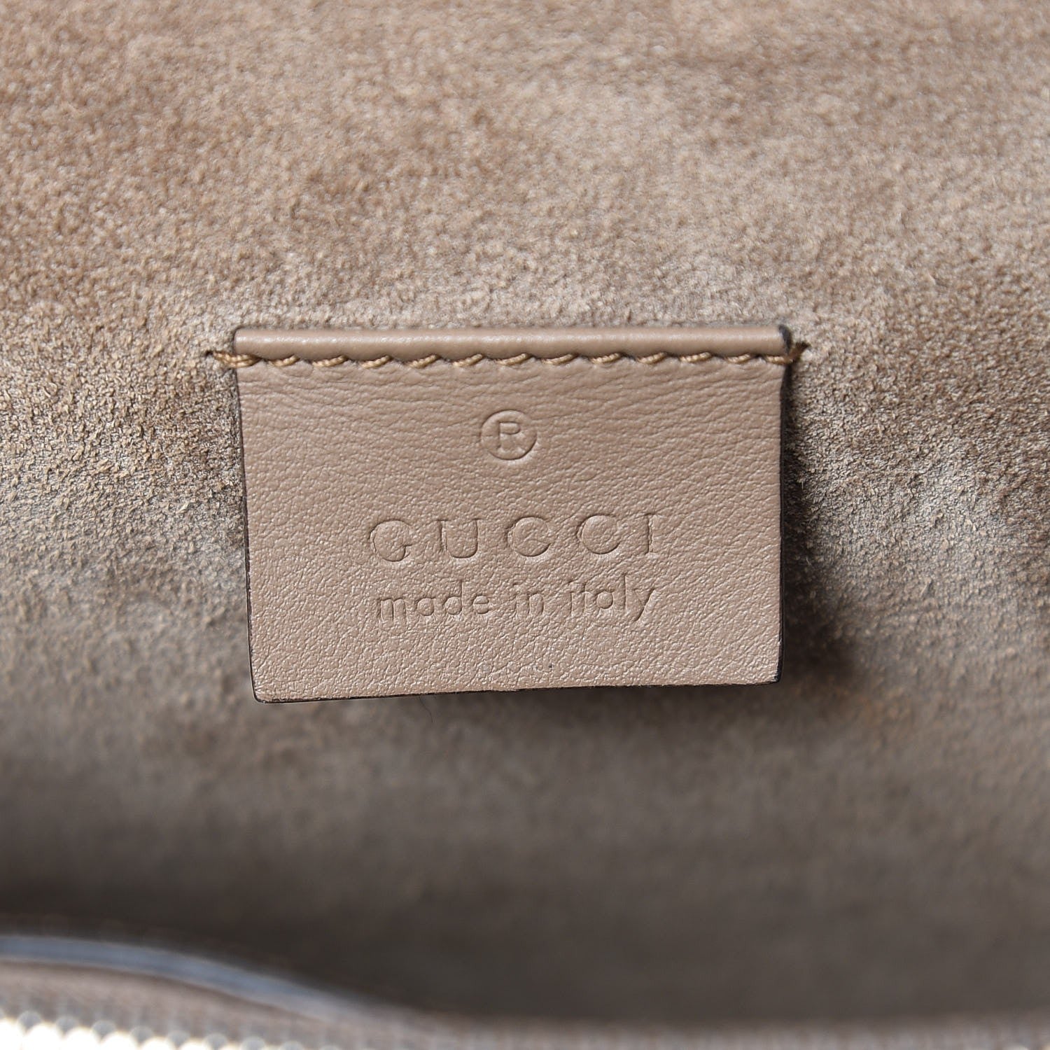 Gucci GG Supreme Monogram Medium Dionysus Shoulder Bag Taupe 7 of 11