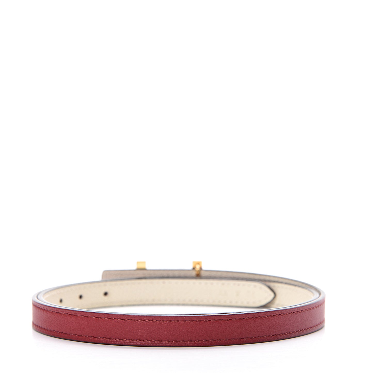 Epsom Swift 13mm Focus Belt 75 Craie Rouge Grenat