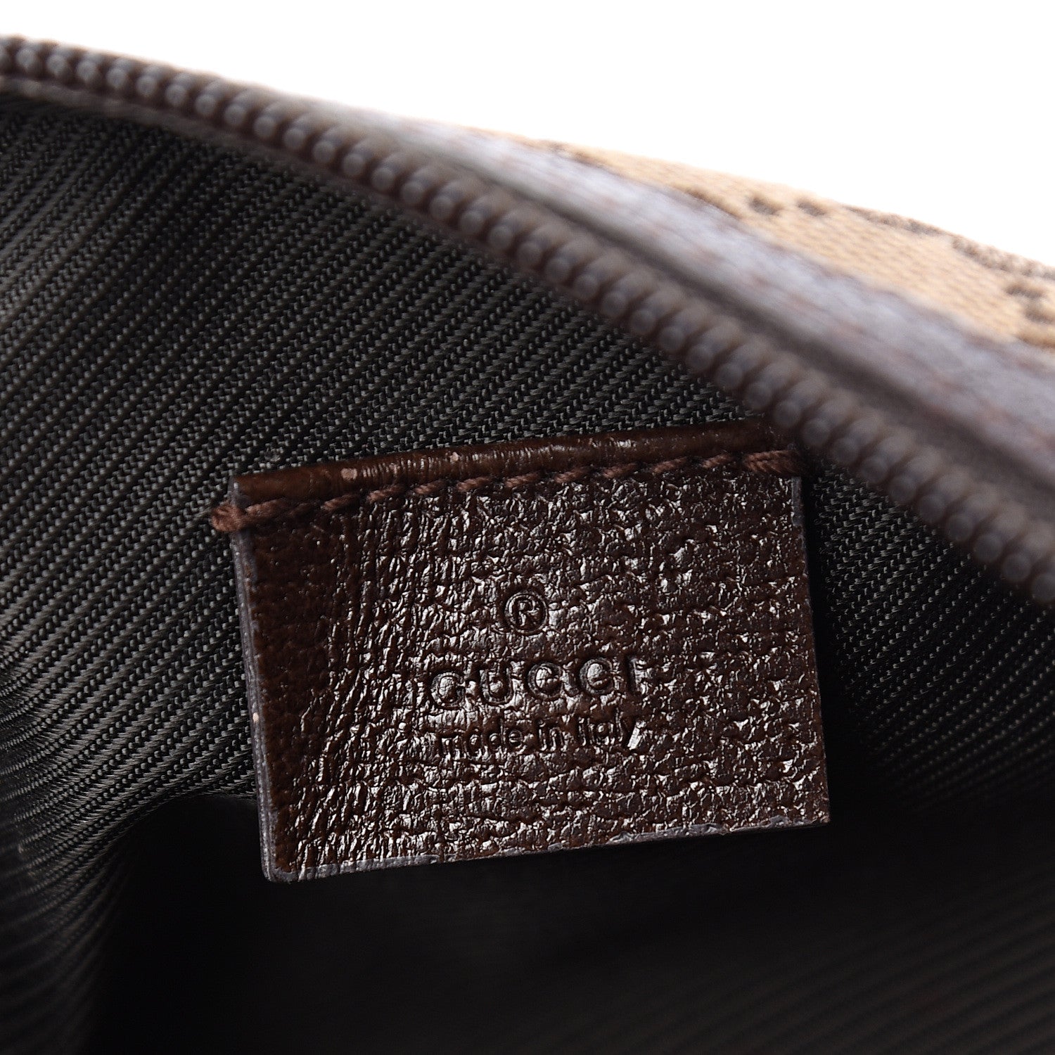 Gucci Monogram Large Cosmetic Case Brown 5 of 6