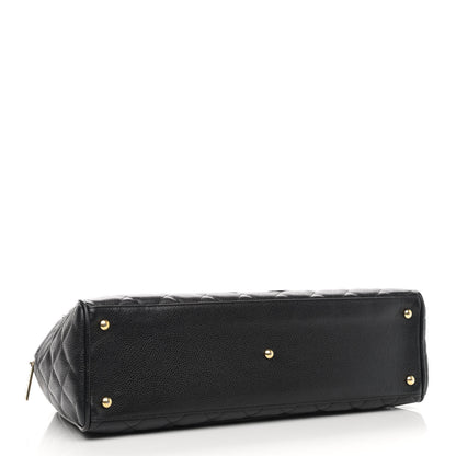 Chanel Caviar Quilted Large Bowler Black 4 of 14