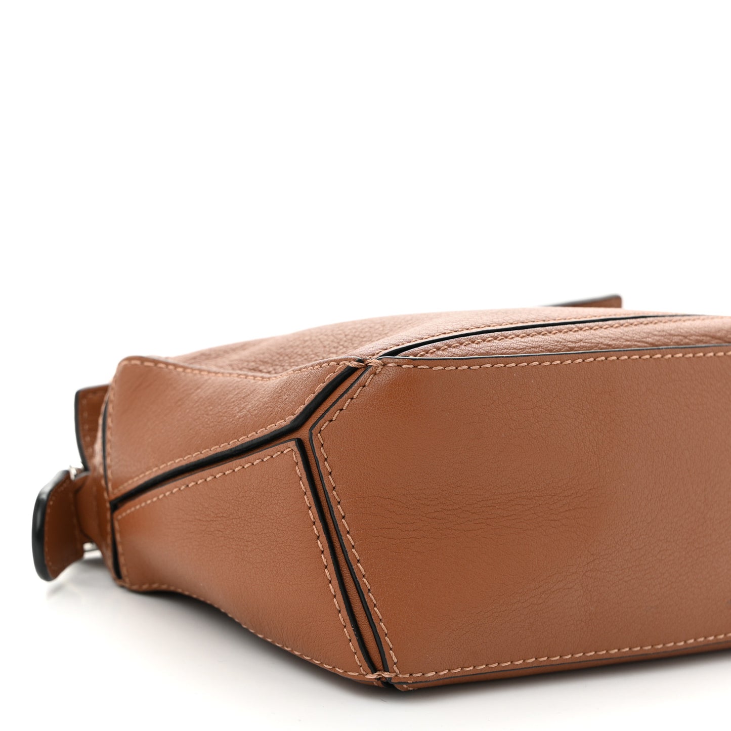 Calfskin Mini Puzzle Bag Tan