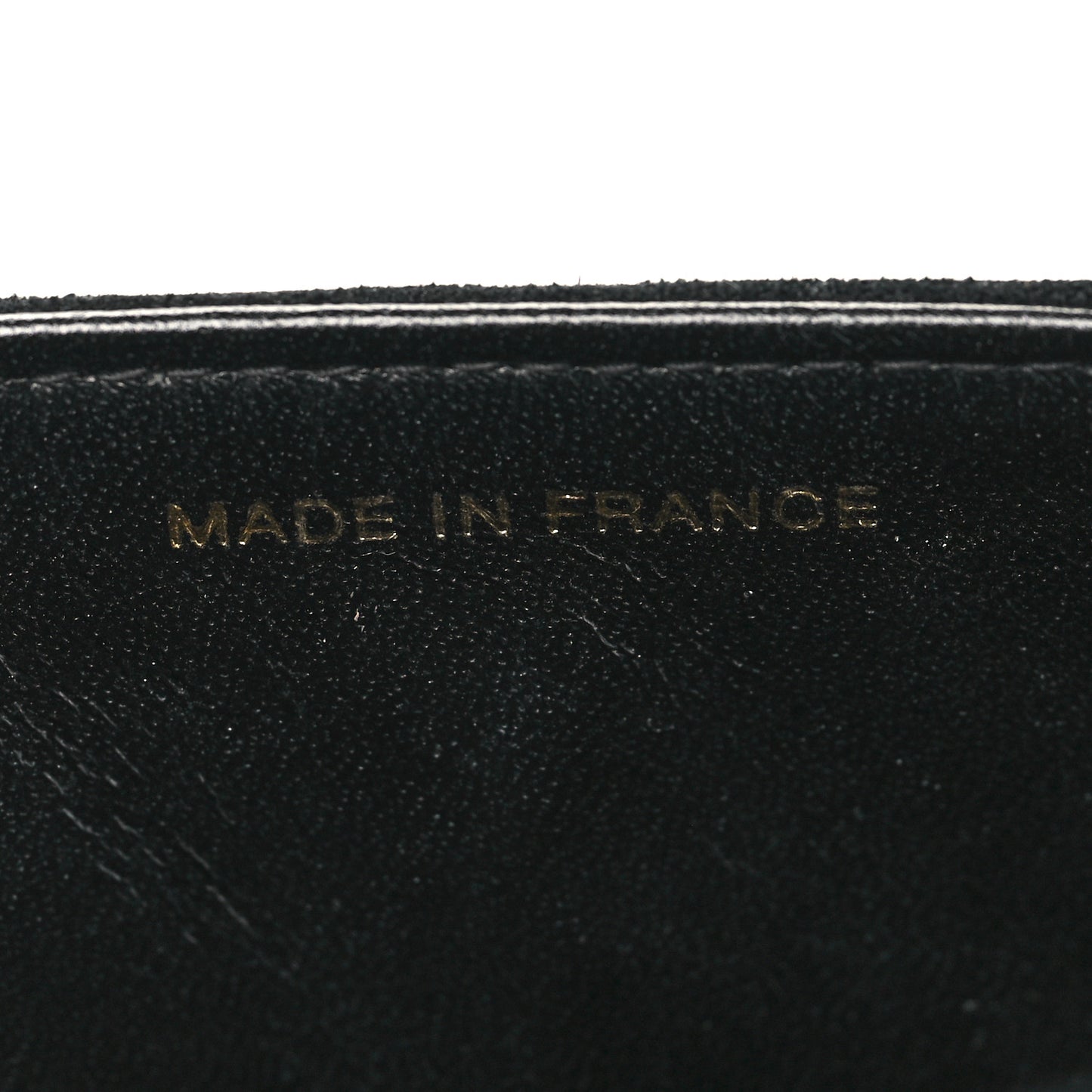 Velvet Quilted Medium Double Flap Black