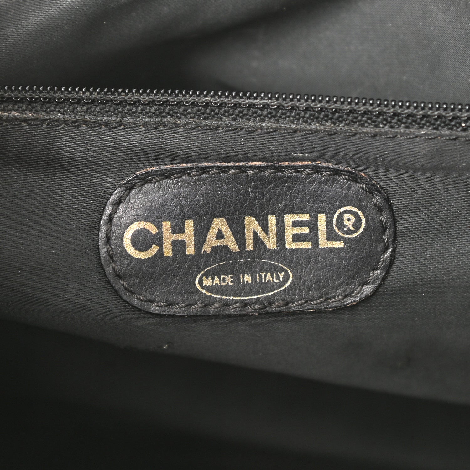 Chanel Caviar CC Shoulder Bag Black 6 of 10