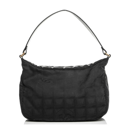 Chanel Nylon Travel Hobo Black 1 of 7