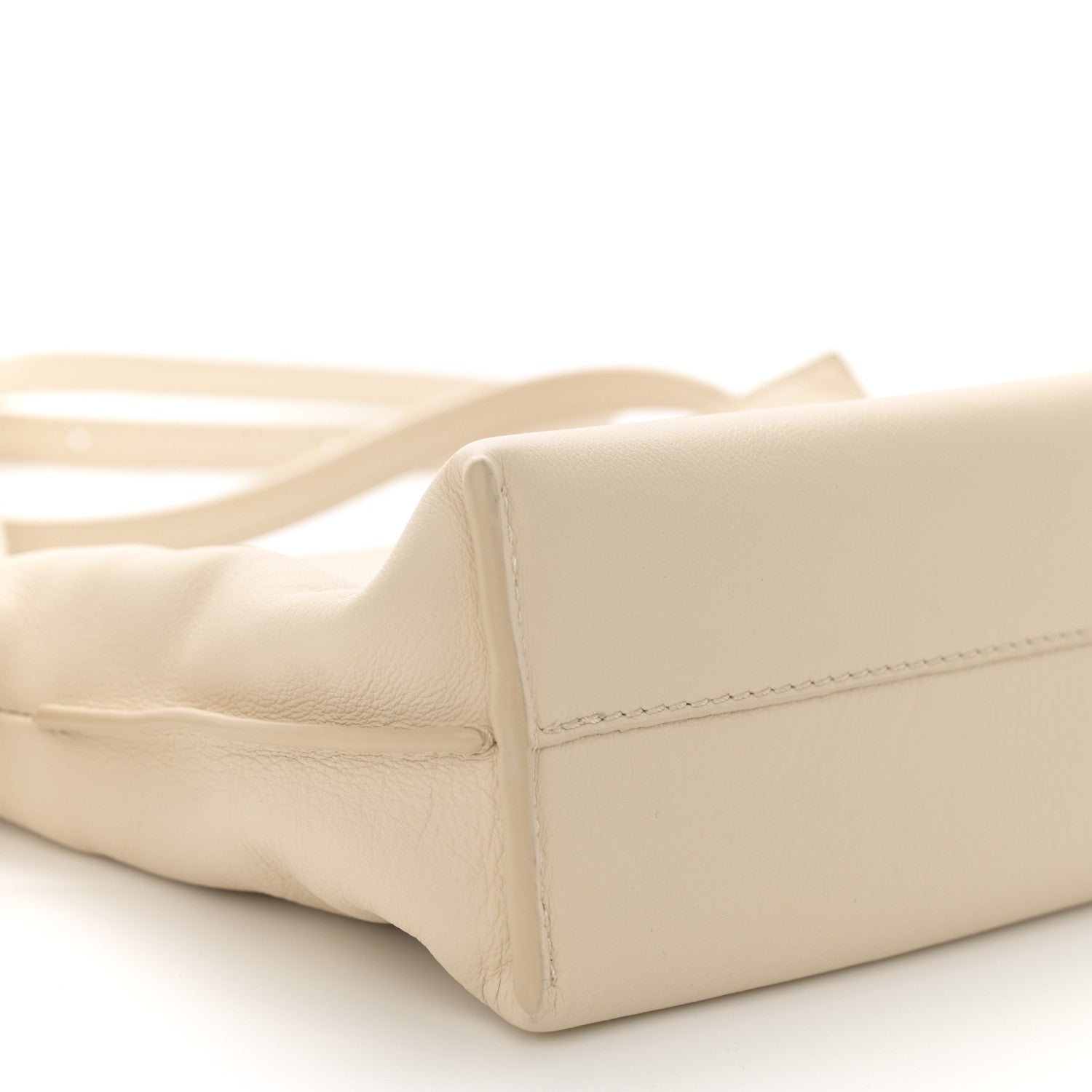 Loewe Calfskin Mini Flamenco Knot Clutch Angora 8 of 9