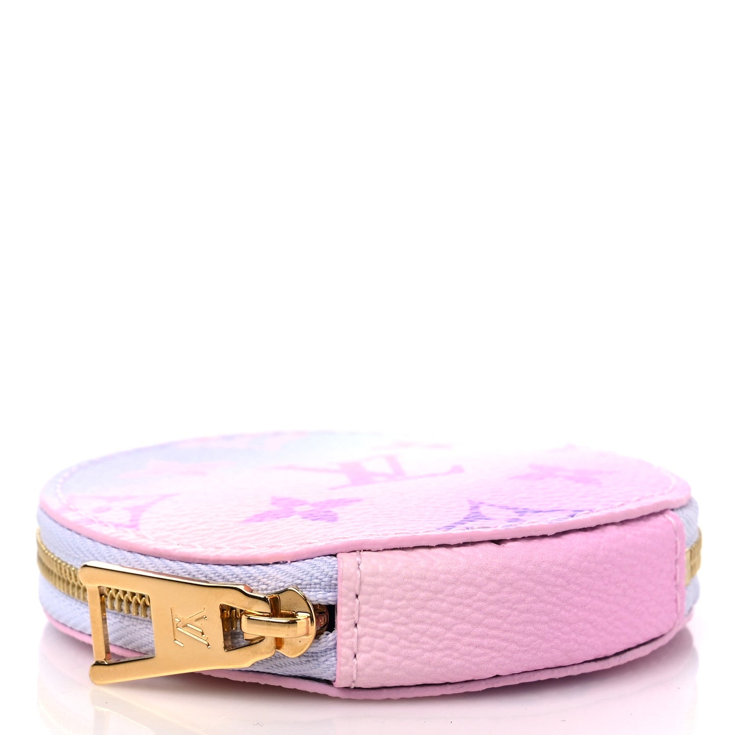 Monogram Spring In The City Papillon BB Round Coin Purse Sunrise Pastel