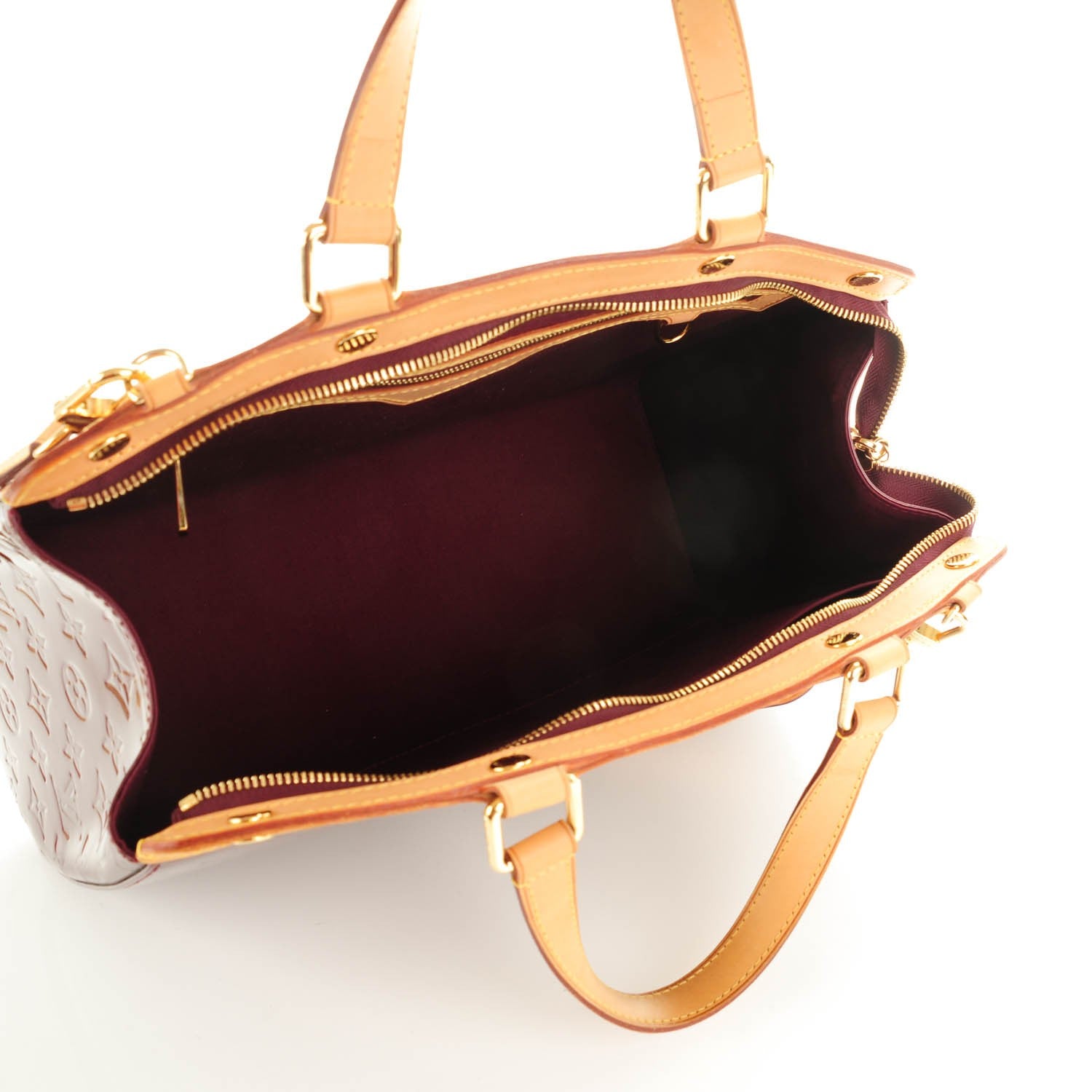 Louis Vuitton Vernis Brea GM Rouge Fauviste 5 of 6