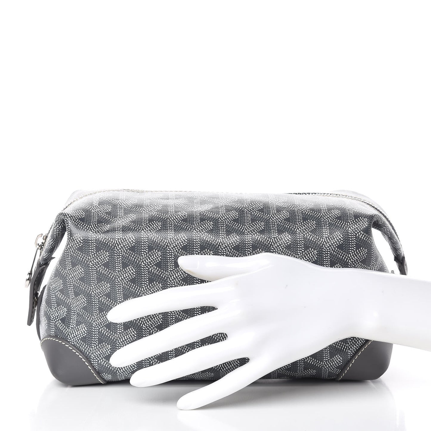 Goyardine Boeing 25 Trousse de Toilette Grey