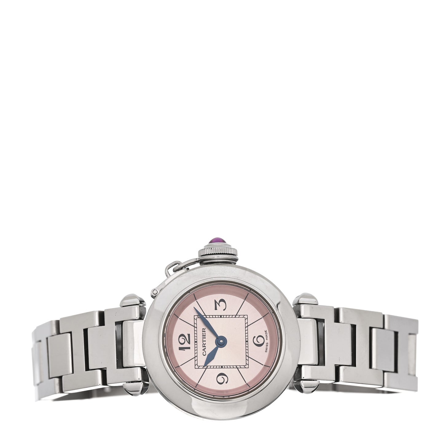 Stainless Steel 27mm Miss Pasha Quartz Watch Pink