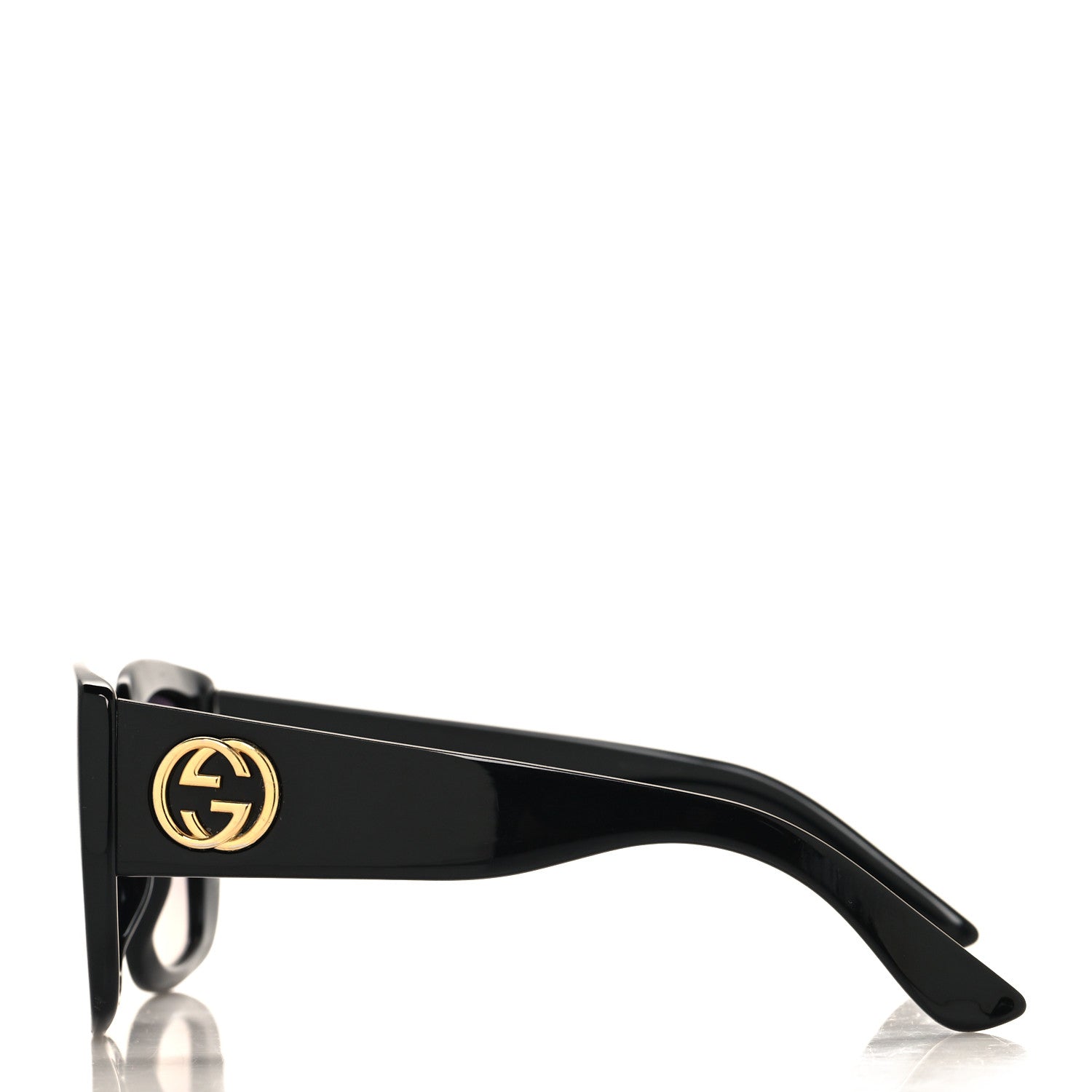 Gucci Acetate Square Frame Sunglasses GG3814S Black 3 of 7