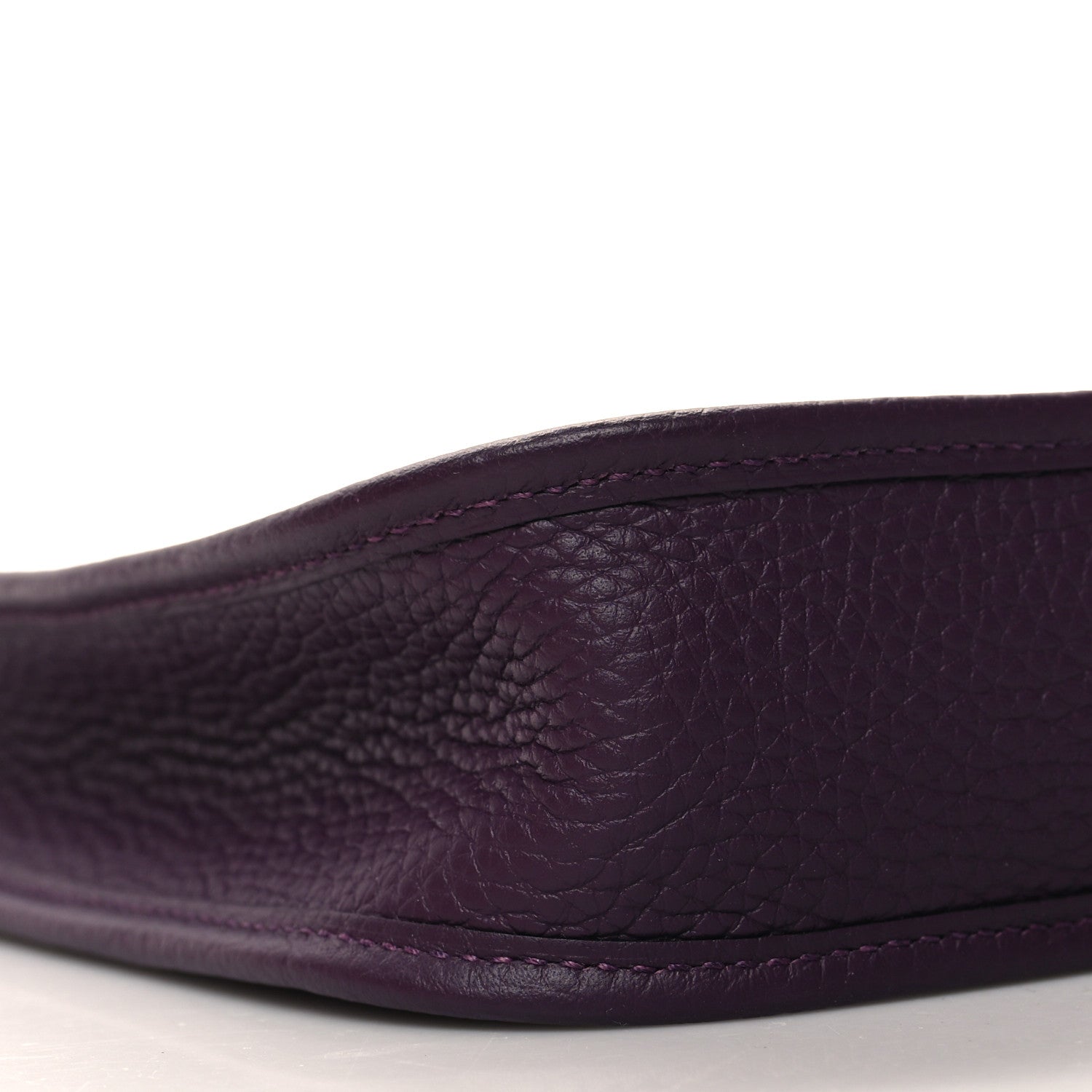 Hermes Taurillon Clemence Amazone Evelyne TPM Cassis Rouge Grenat 9 of 11