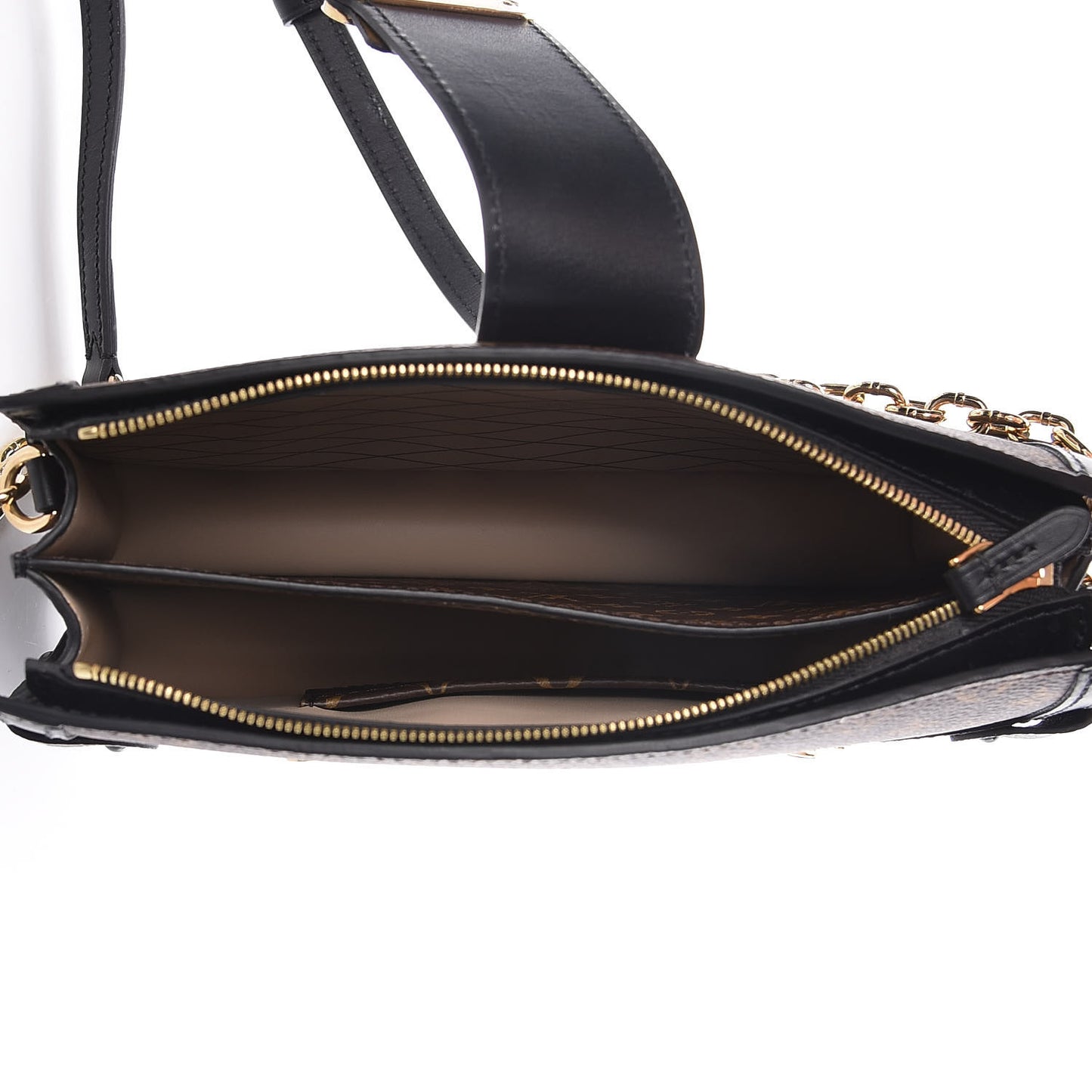 Reverse Monogram Trunk Clutch