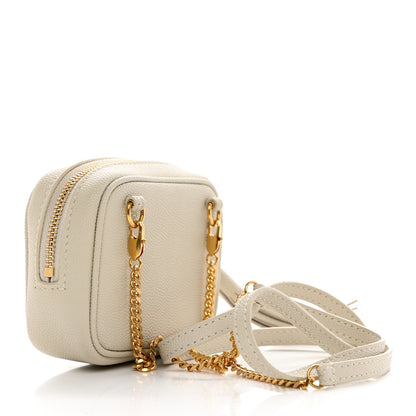 Saint Laurent Grain De Poudre Matelasse Monogram Baby Lou Camera Bag Crema Soft 3 of 11
