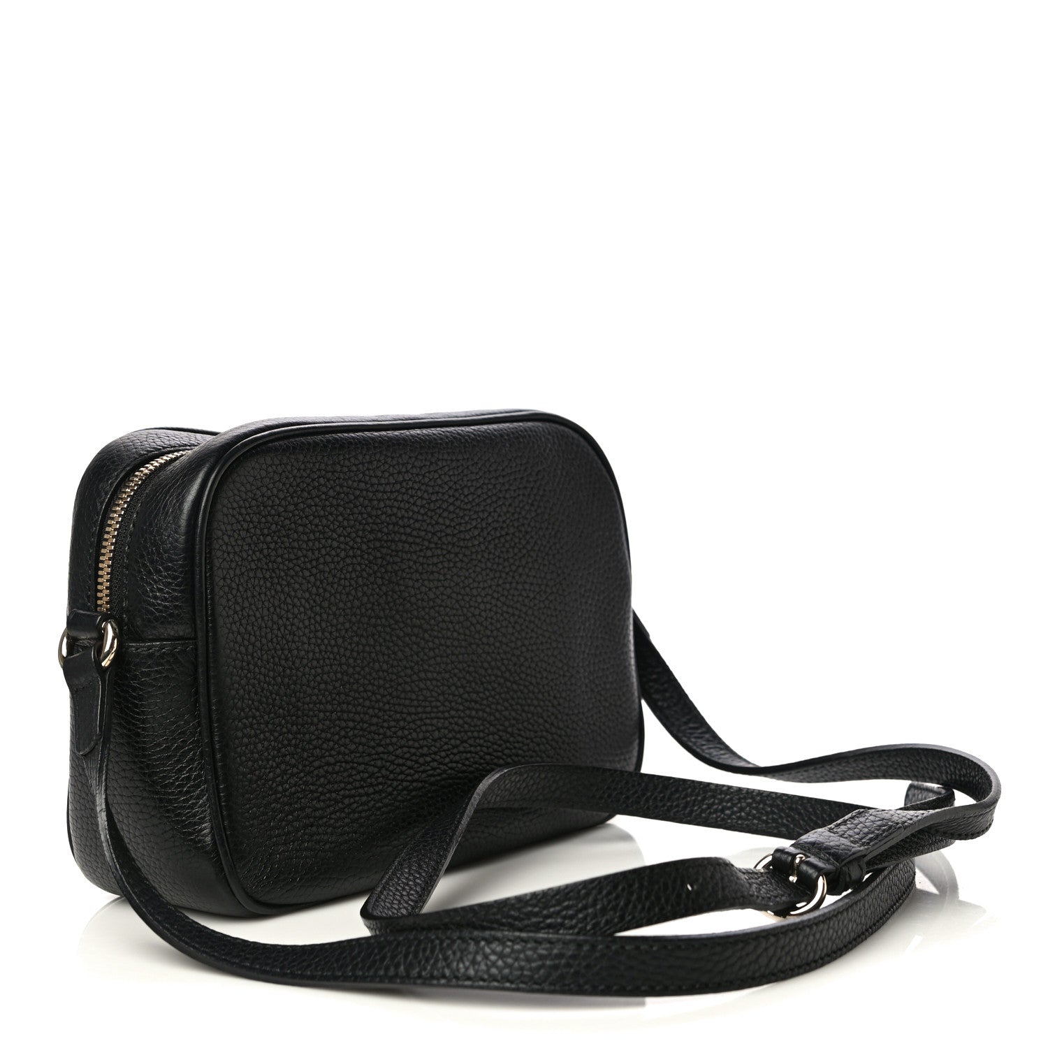 Gucci Pebbled Calfskin Small Soho Disco Bag Black 3 of 13