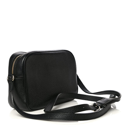 Gucci Pebbled Calfskin Small Soho Disco Bag Black 3 of 13
