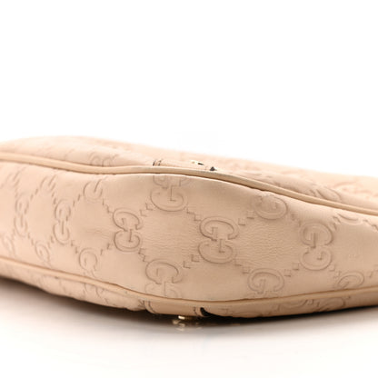 Gucci Guccissima Medium Abbey D Ring Hobo Beige 10 of 18