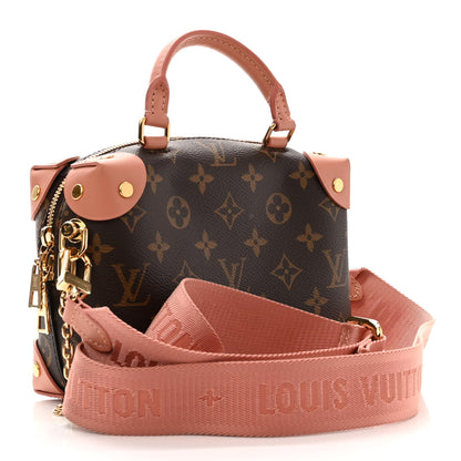 Louis Vuitton Monogram Petite Malle Souple Peach 3 of 9