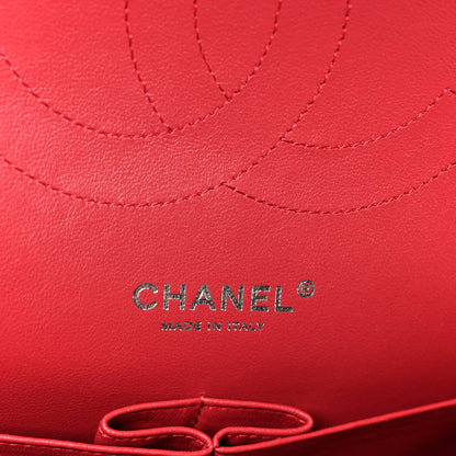 Chanel Caviar Quilted Jumbo Double Flap Dark Red 6 of 11