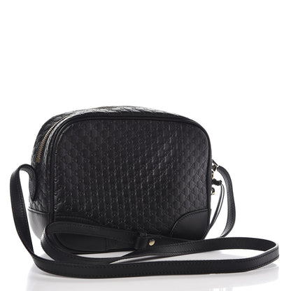 Gucci Microguccissima Mini Bree Messenger Bag Black 3 of 7