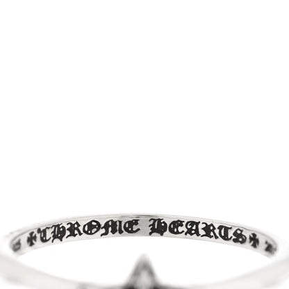 Chrome Hearts Sterling Silver Star Bubblegum Ring  54 7 4 of 4