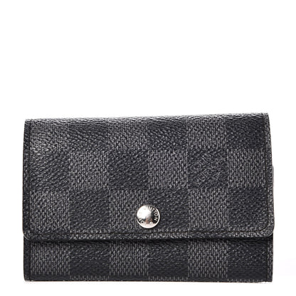 Louis Vuitton Damier Graphite Multicles 6 Key Holder 1 of 8