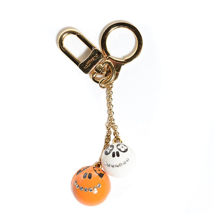 Louis Vuitton Halloween Jack and Lucie Key Holder Orange 1 of 5