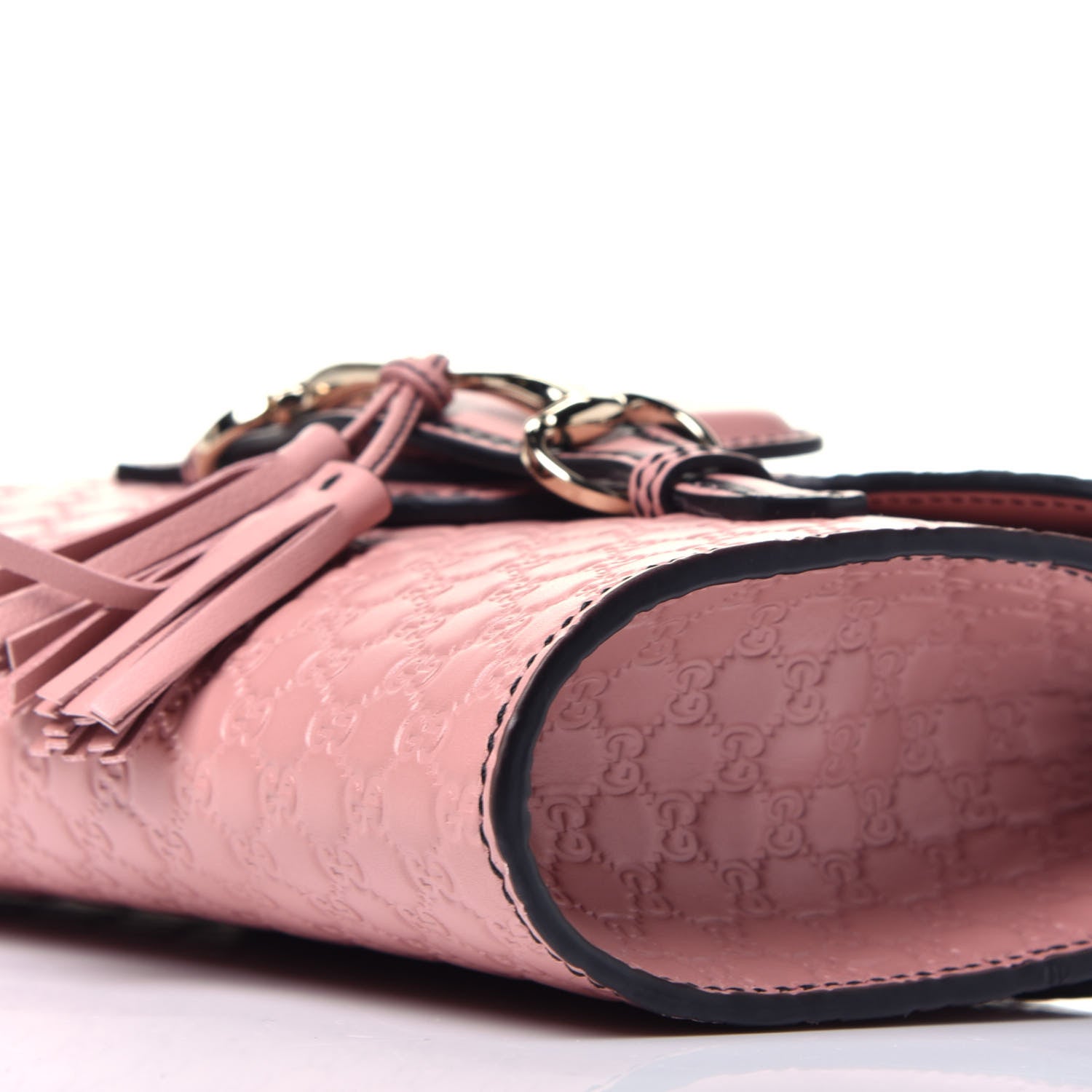 Gucci Microguccissima Mini Emily Shoulder Bag Soft Pink 9 of 9