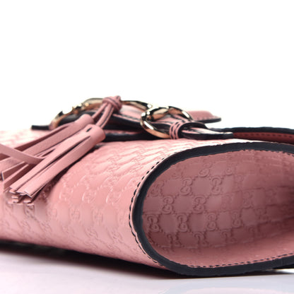 Gucci Microguccissima Mini Emily Shoulder Bag Soft Pink 9 of 9