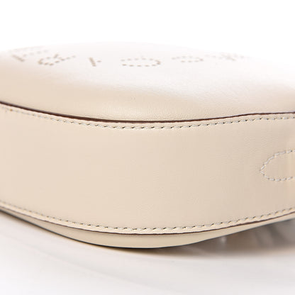 Stella McCartney Eco Alter Nappa Perforated Logo Convertible Belt Bag White 8 of 9
