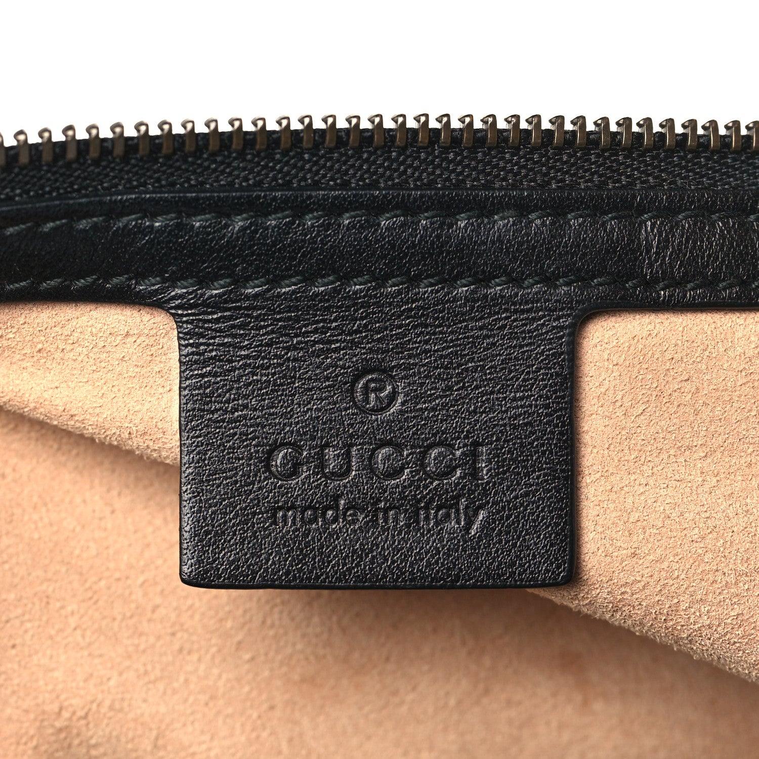 Gucci Calfskin Matelasse Large GG Marmont Shoulder Bag Black 6 of 12