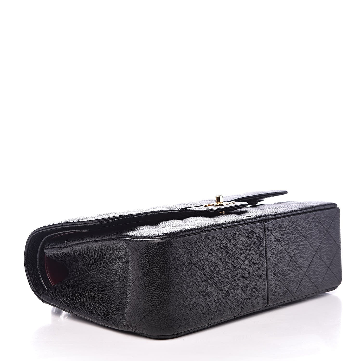 Chanel Caviar Quilted Jumbo Double Flap Black 4 of 14