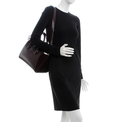 Givenchy Crinkled Patent Calfskin Small Antigona Aubergine 2 of 7