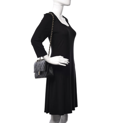 Chanel Caviar Quilted Medium Double Flap Black 3 of 10