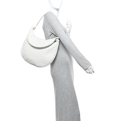 Bottega Veneta Nappa Intrecciato Gemelli White 2 of 10
