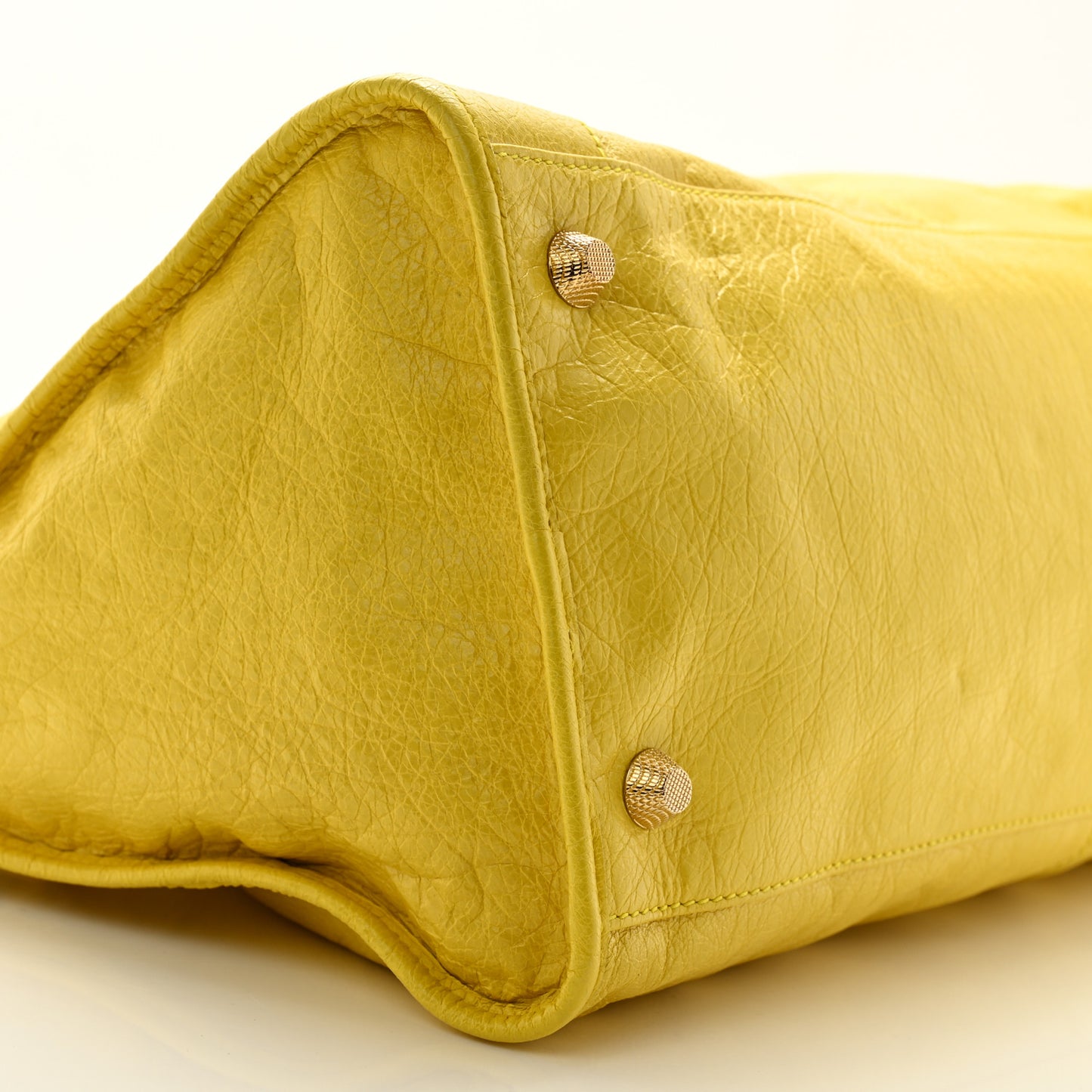 Agneau Giant 12 Gold Hardware Work Curry