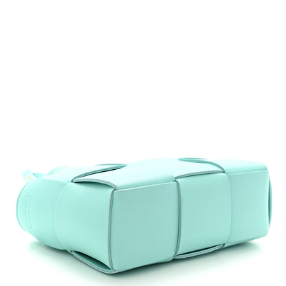 Bottega Veneta Lambskin Maxi Intreccio Candy Arco Tote Celadon 5 of 10
