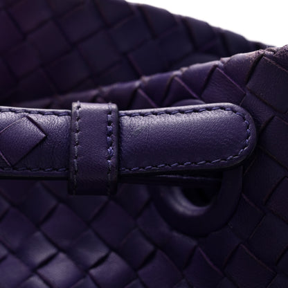 Bottega Veneta Nappa Intrecciato Bella Tote Purple 16 of 17