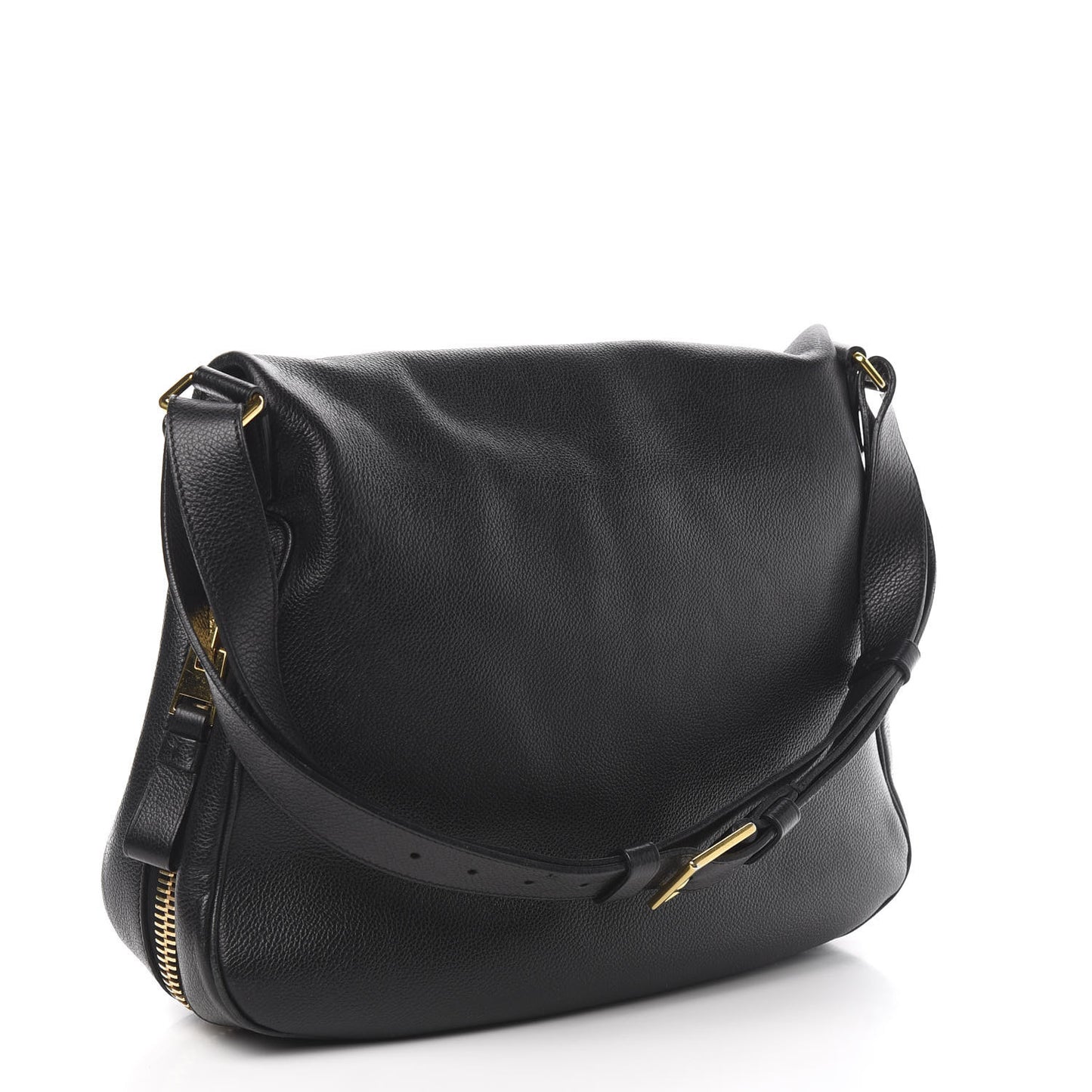 Grained Calfskin Large Jennifer Black