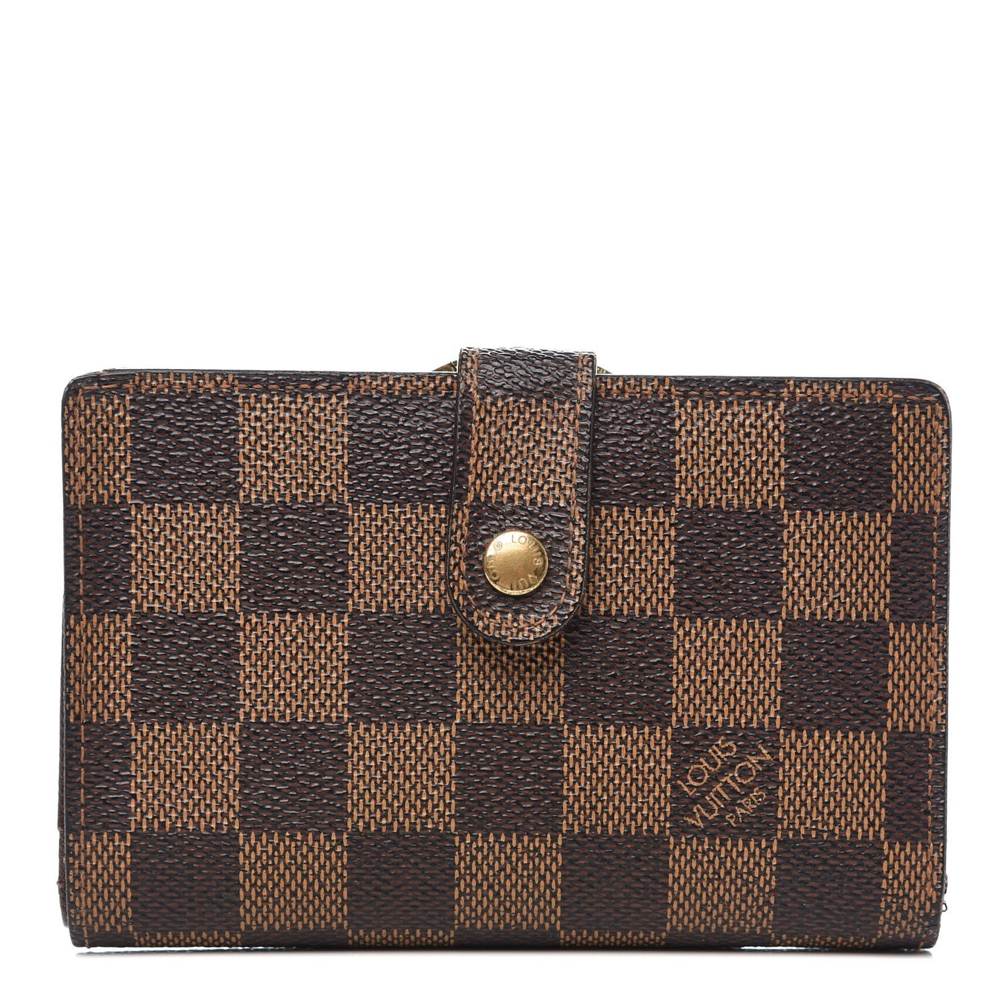 Damier Ebene French Purse Wallet