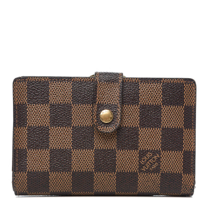 Louis Vuitton Damier Ebene French Purse Wallet 1 of 9