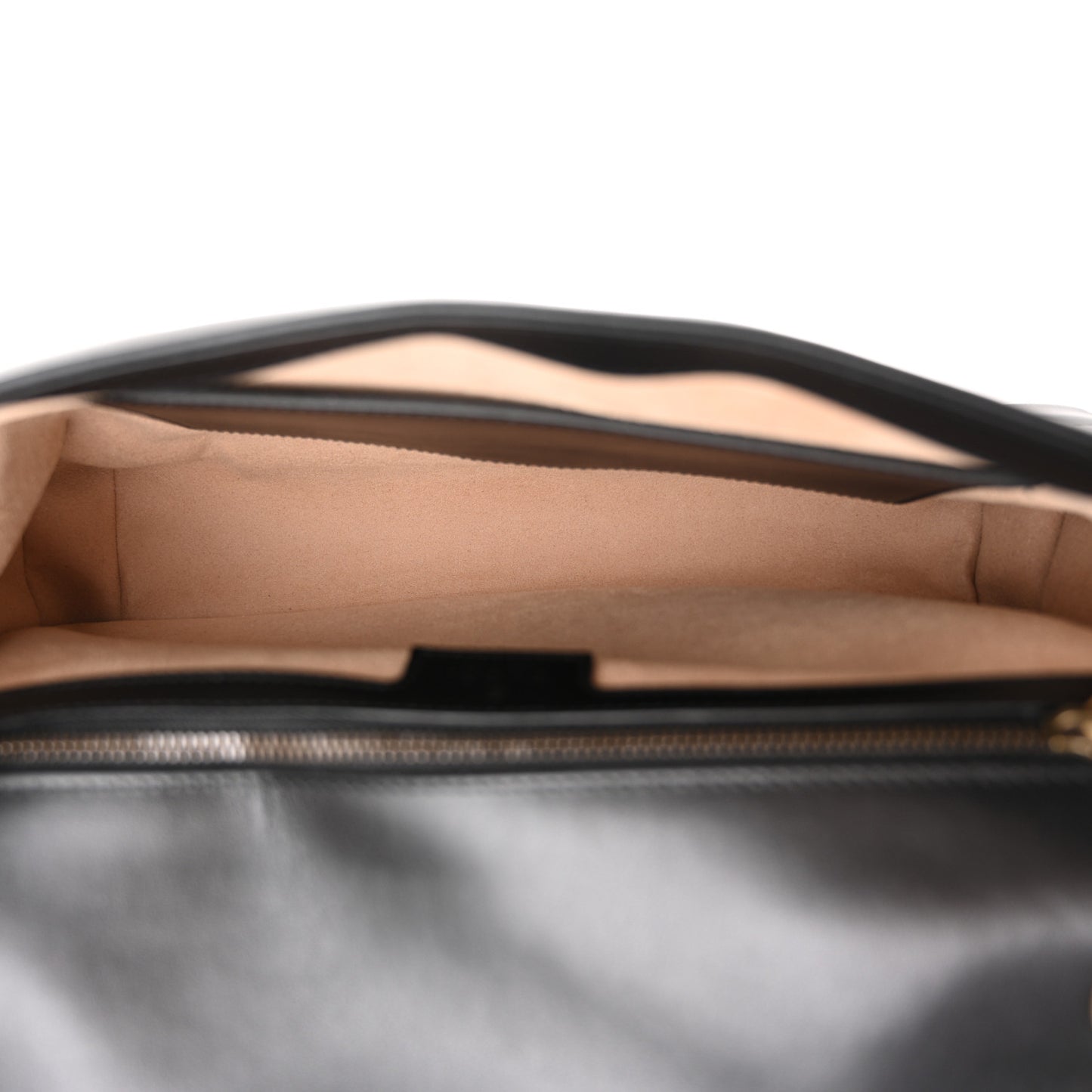 Calfskin Matelasse Medium GG Marmont Shoulder Bag Black