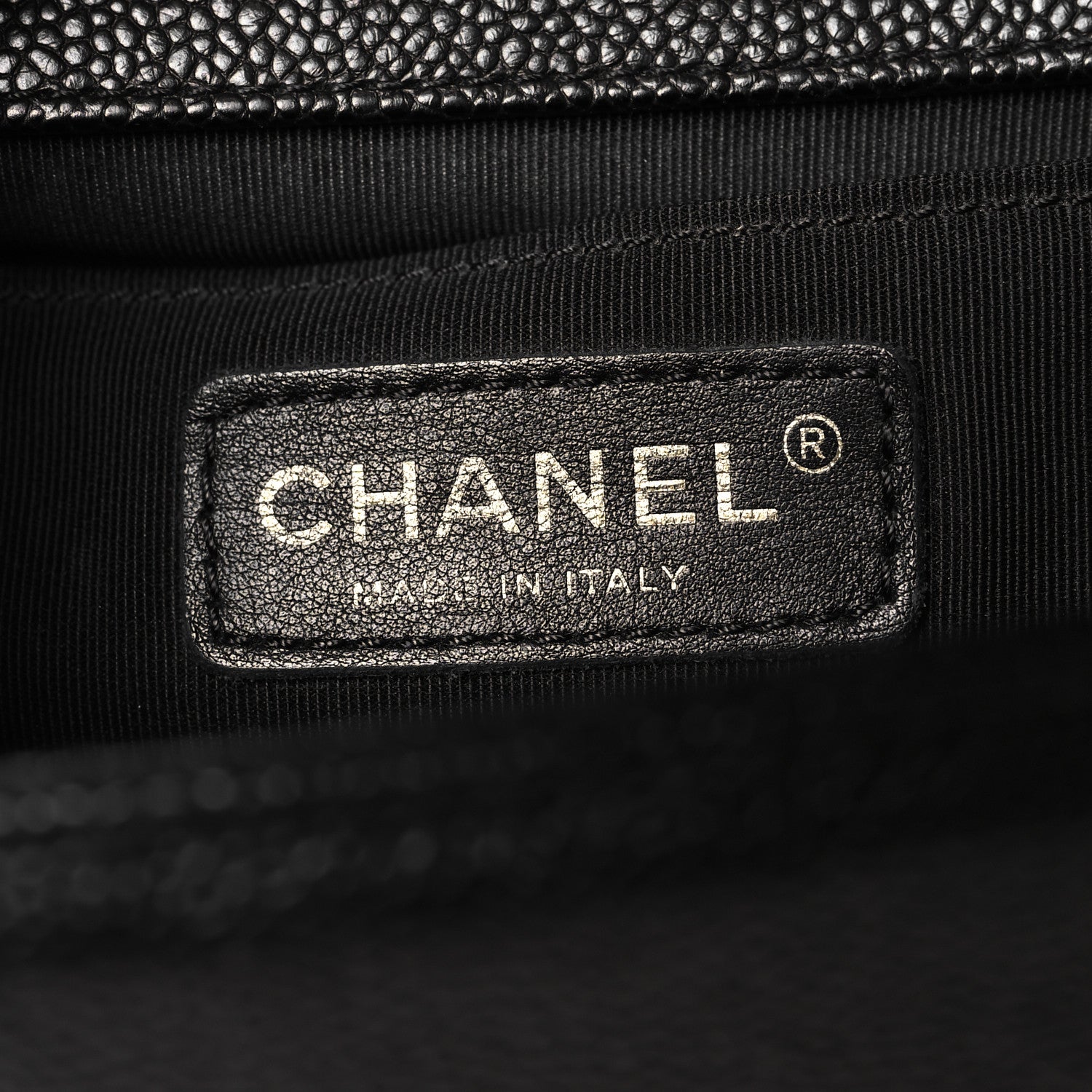 Chanel Caviar Quilted Medium Boy Flap Black 6 of 13