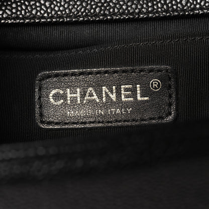 Chanel Caviar Quilted Medium Boy Flap Black 6 of 13