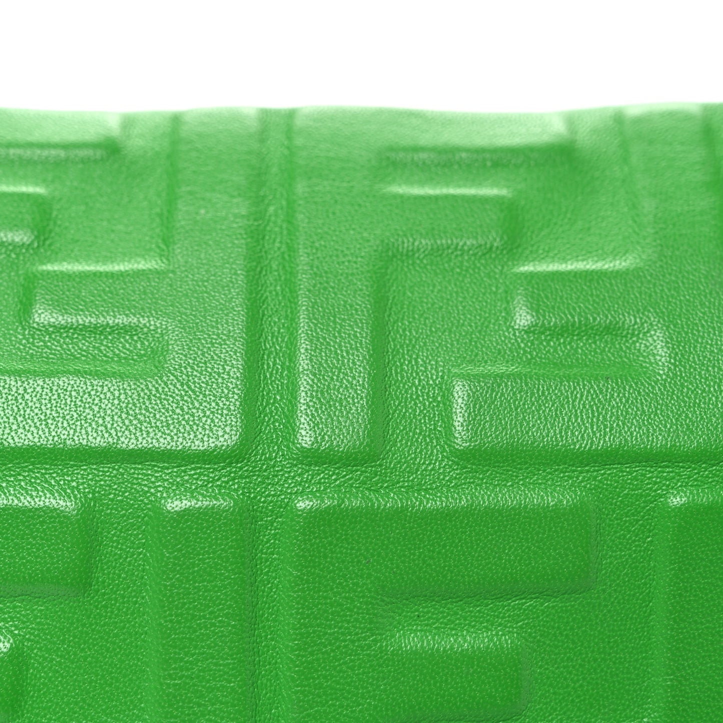 Nappa FF 1974 Embossed Baguette Tomatillo