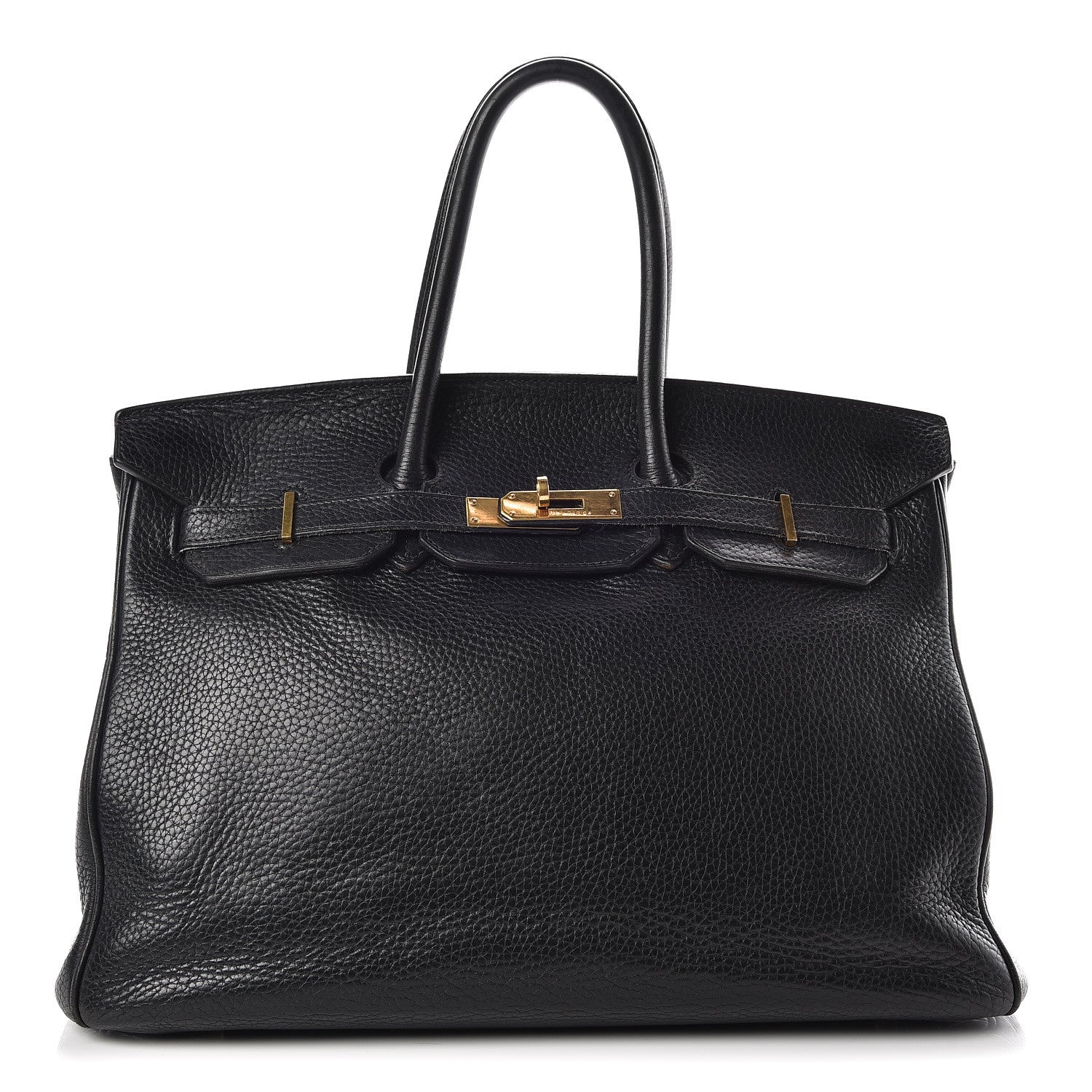 Hermes Taurillon Clemence Birkin 35 Black 1 of 42