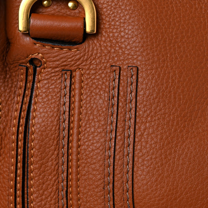 Chloe Calfskin Medium Marcie Satchel Tan 16 of 18
